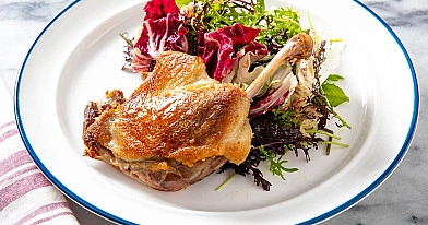 Confit de canard - muslos de pato en francés