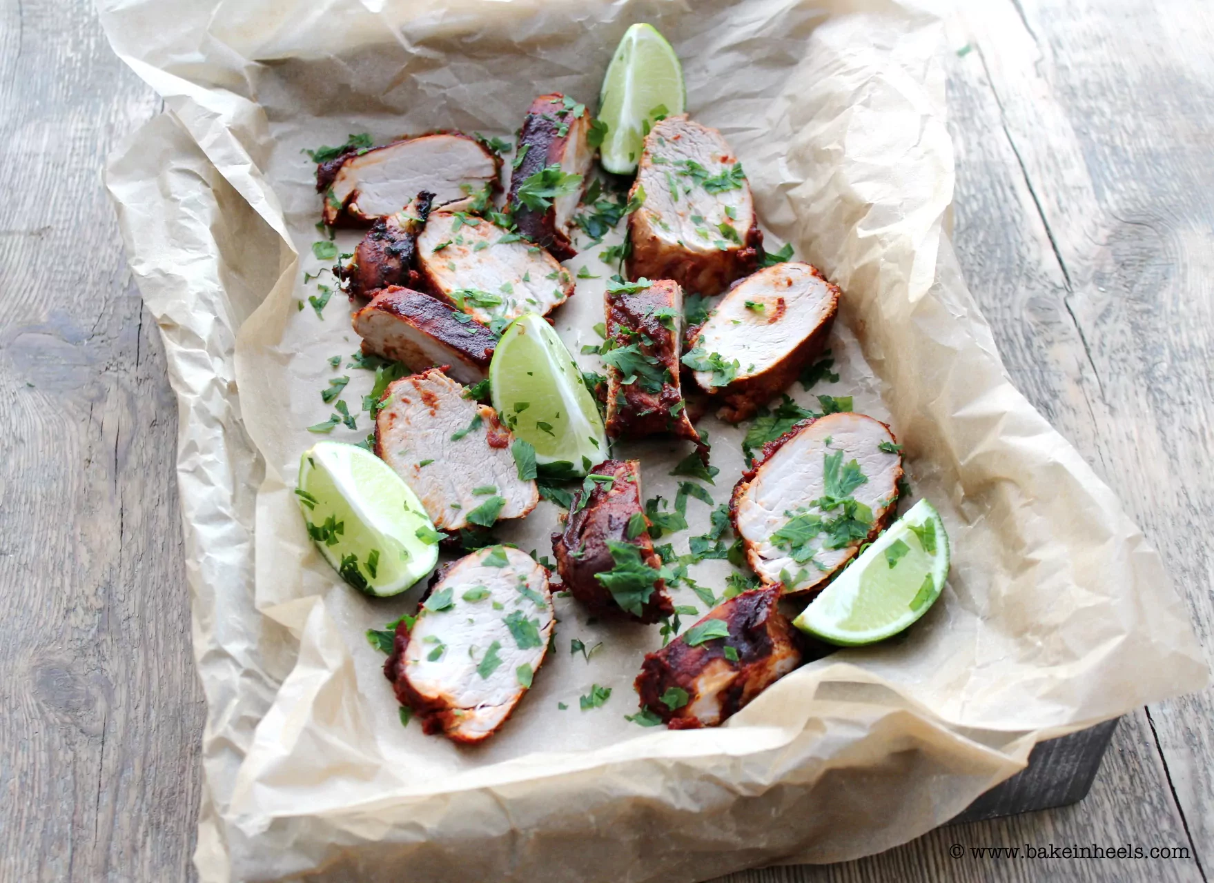 Solomillo de cerdo al horno con salsa china picante