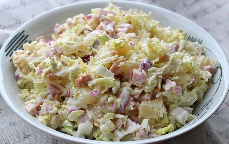 Ensalada de pollo con apio